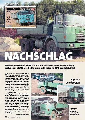 Henschel HS 22 TK - Foto-Nachschlag