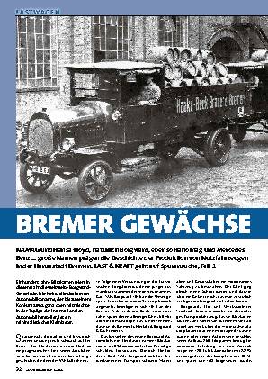 Lastwagen aus Bremen