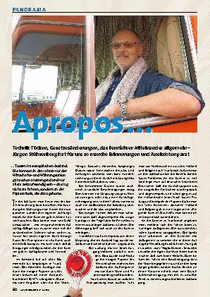 Jürgen Stührenberg erinnert sich