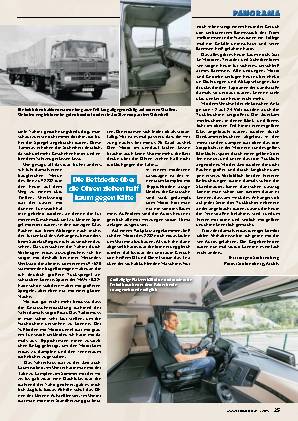 Jürgen Stührenberg erinnert sich: moderne Lastwagen