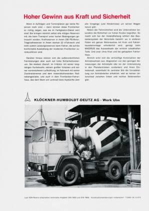 Magirus 230 D 22 FB 6x4