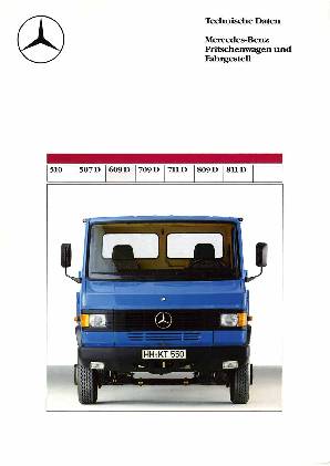 Mercedes-Benz Pritschenwagen und Fahrgestell
