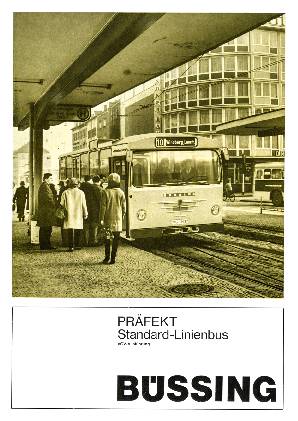 Büssing Präfekt Standard-Linienbus