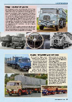 Lkw der 60er - die stärksten Stücke