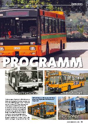 Italienische Standard-Omnibusse