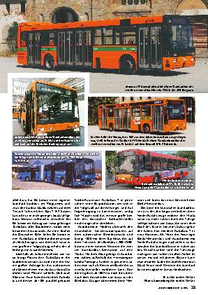 Italienische Standard-Omnibusse