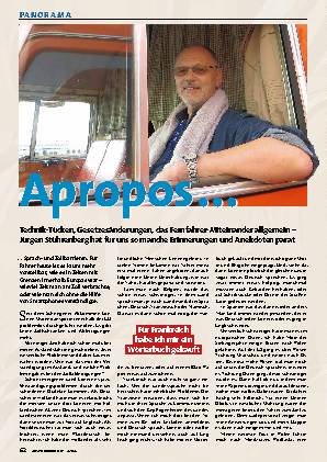 Jürgen Stührenberg erinnert sich: Sprach- und Zollbarrieren