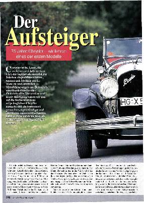 75 Jahre Chrysler
