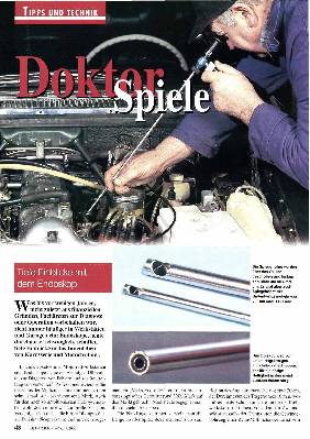Tiefe Einblicke mit dem Endoskop