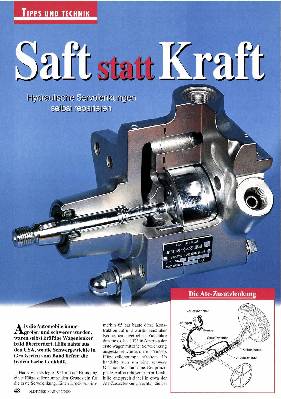 Hydraulische Servolenkung selbst reparieren