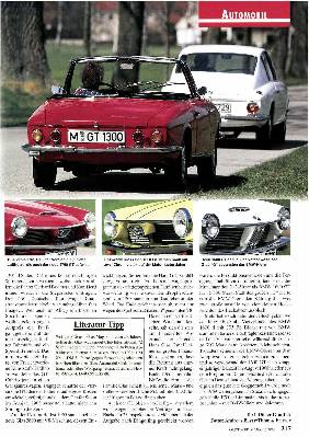 Glas 1300 GT/ 1700 GT und BMW 160 GT