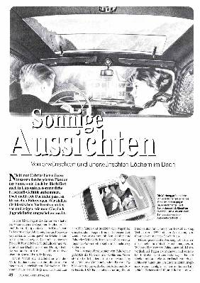 Von erwünschten und unerwünschten Löchern im Dach
