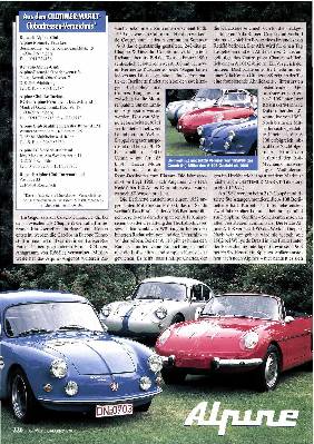 Alpine A 106 und A 108