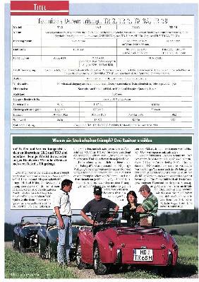 Triumph TR 2 und TR 3