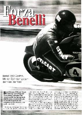 Benelli 500 Quattro