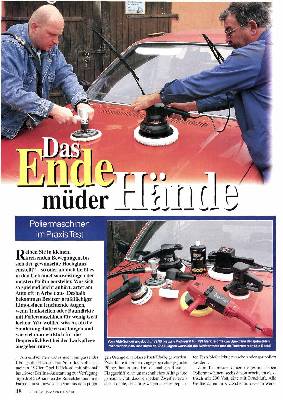 Poliermaschinen im Praxis-Test