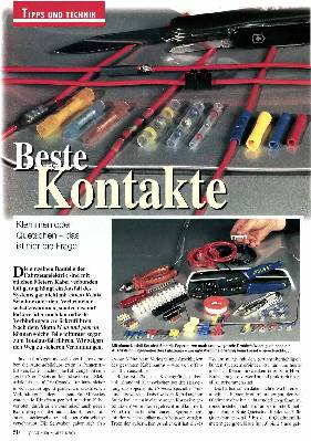 Klemmen oder Quetschen - das ist hier die Frage