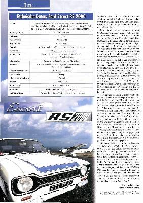 Ford Escort RS 2000