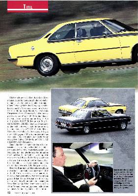 Opel Commodore GS/E und Mercedes 250 C