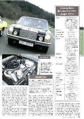 Opel Commodore GS/E und Mercedes 250 C
