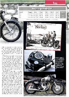 Norton ES 2 und Co