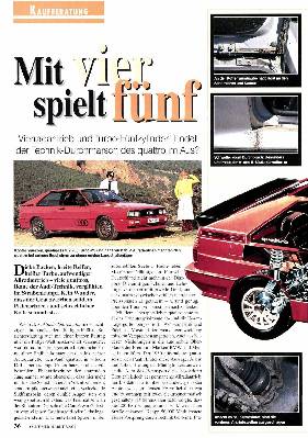 Vierradantrieb und Turbo-Fünfzylinder: Endet der Technik-Durchmarsch des quattro im Aus?