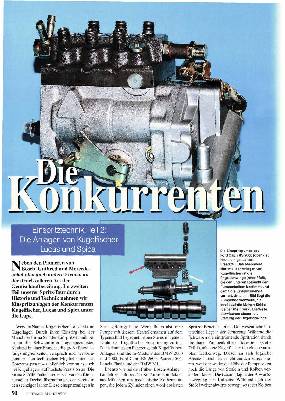 Einspritztechnik, Teil 2: Die Anlagen von Kugelfischer, Lucas und Spica