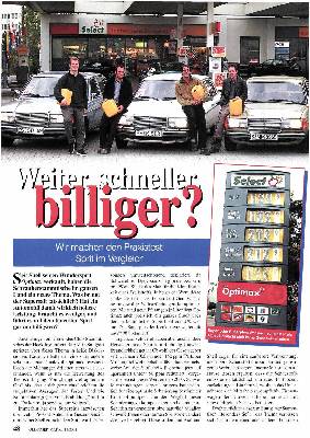 Wir machen den Praxistest: Sprit im Vergleich