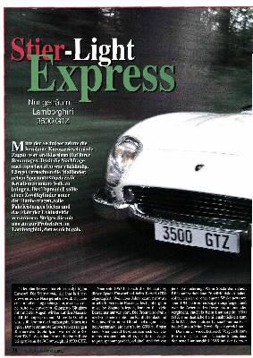 Lamborghini 3500 GTZ