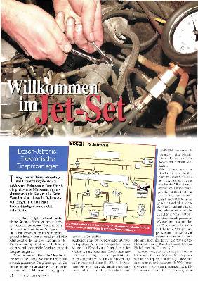 Bosch-Jetronic: Elektronische Einspritzanlagen
