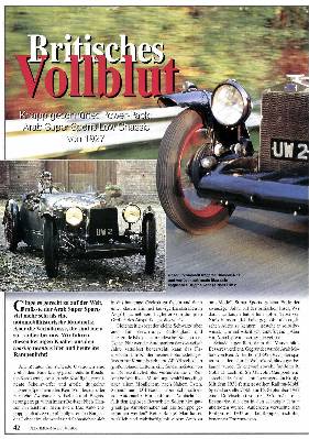 Arab Super Sports Low Chassis von 1927