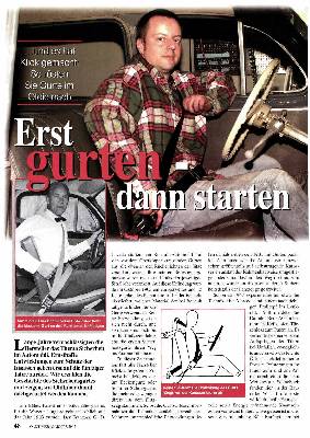 ... und es hat Klick gemscht: So rüsten Sie Gurte im Oldie nach