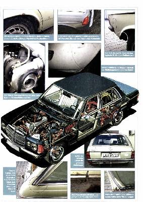 Mercedes W123 Limousine und Kombi