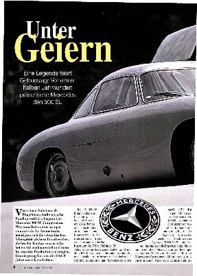 Eine Legende feiert Geburtstag: Vor einem halben Jahrhundert präsentierte Mercedes den 300 SL