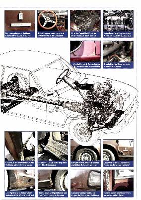 Rost fressen Hülle auf- Peugeot 504 Coupé und Cabrio