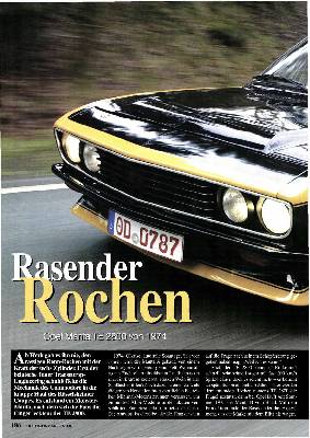 Opel Manta TE 2800 von 1974