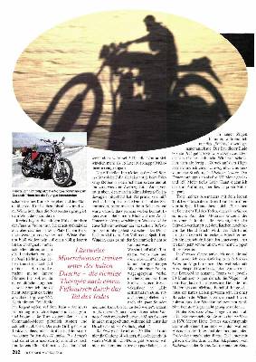 Jühende Hitze, brennende Sonne - urL jeln Motorrad vom Schrottplatz. Willkommen im Tal des Todes!