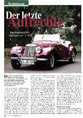  MG TF Midget und TF 1500