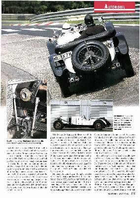 75 Jahre nach dem Eröffnungsrennen: Mit Garacciolas Siegerwagen auf der Nordschleife des Nürburgrings unterwegs