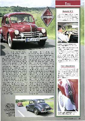 Vier Volks-Wagen der späten Fünfziger