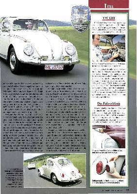 Vier Volks-Wagen der späten Fünfziger