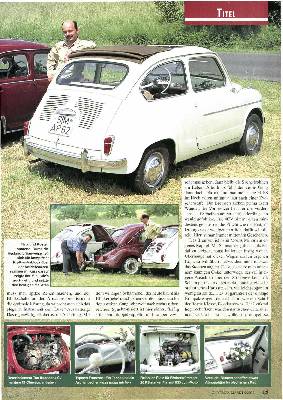 Vier Volks-Wagen der späten Fünfziger
