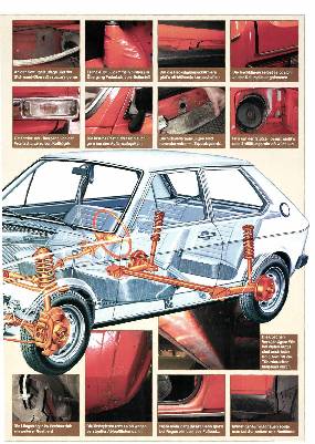 Audi 50 und VW Polo