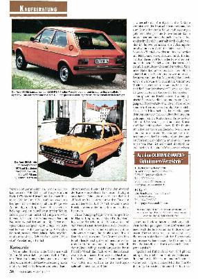 Audi 50 und VW Polo