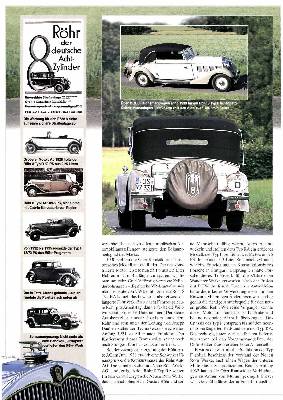 75 Jahre Röhr-Automobile