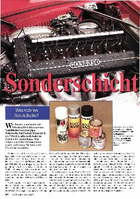 Was können Speziallacke?