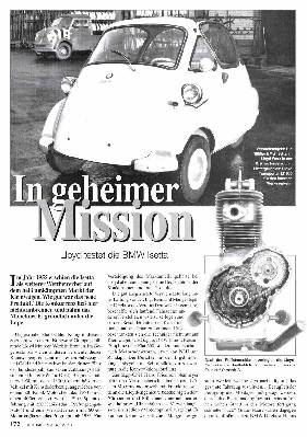 Lloyd testet die BMW Isetta