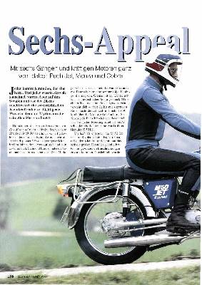 Mit sechs Gängen und kräftigen Motoren ganz vorn dabei: Puch Jet, Monza und Cobra