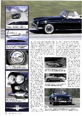 Mercedes 190 SL und Lancia Flaminia GT Touring-Gabrio