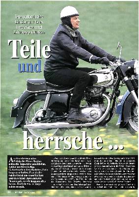Horex Imperator und Zündapp Citation